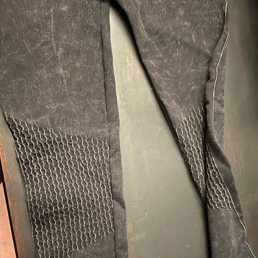 Charcoal stretch leggings size M - Picture 2 of 4
